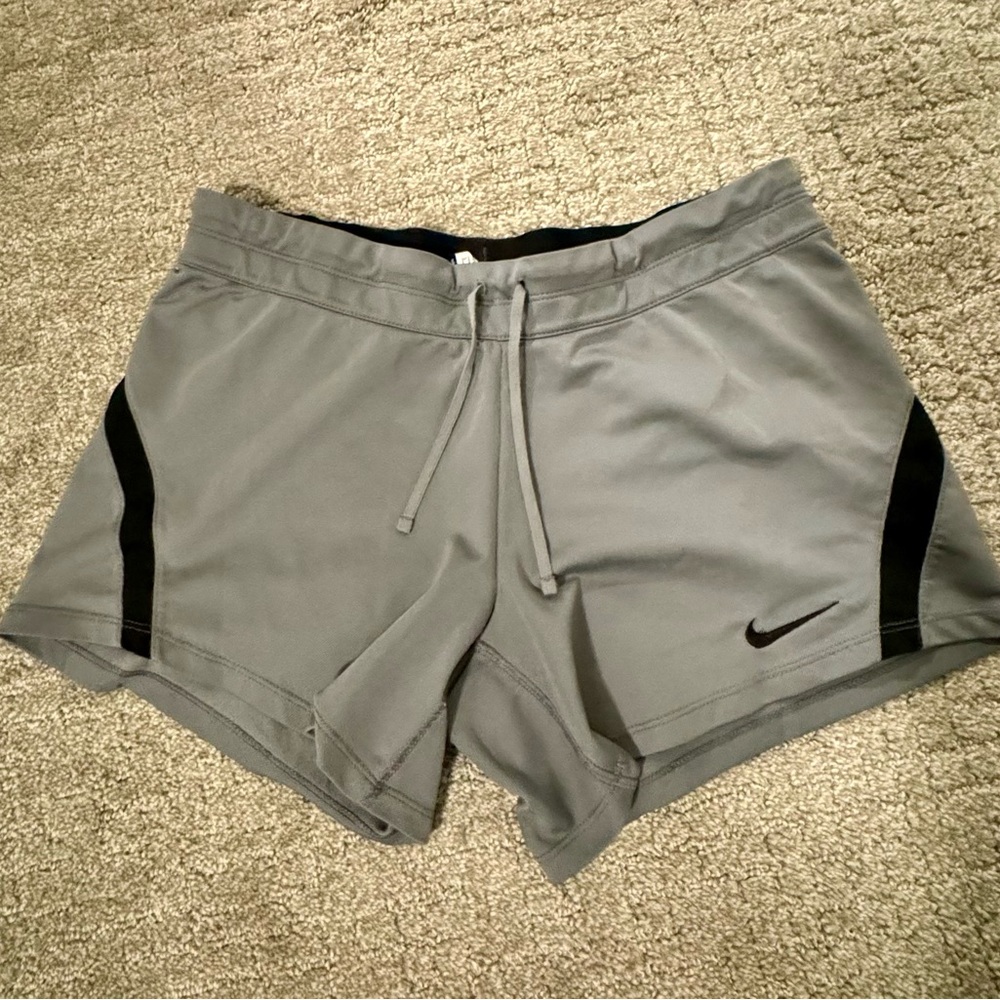 Nike Women's Gray Athletic Shorts